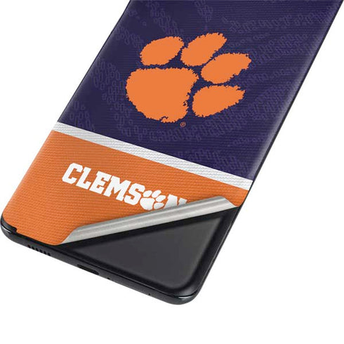 Clemson University Paw Logo Galaxy S21 Plus 5G Skin